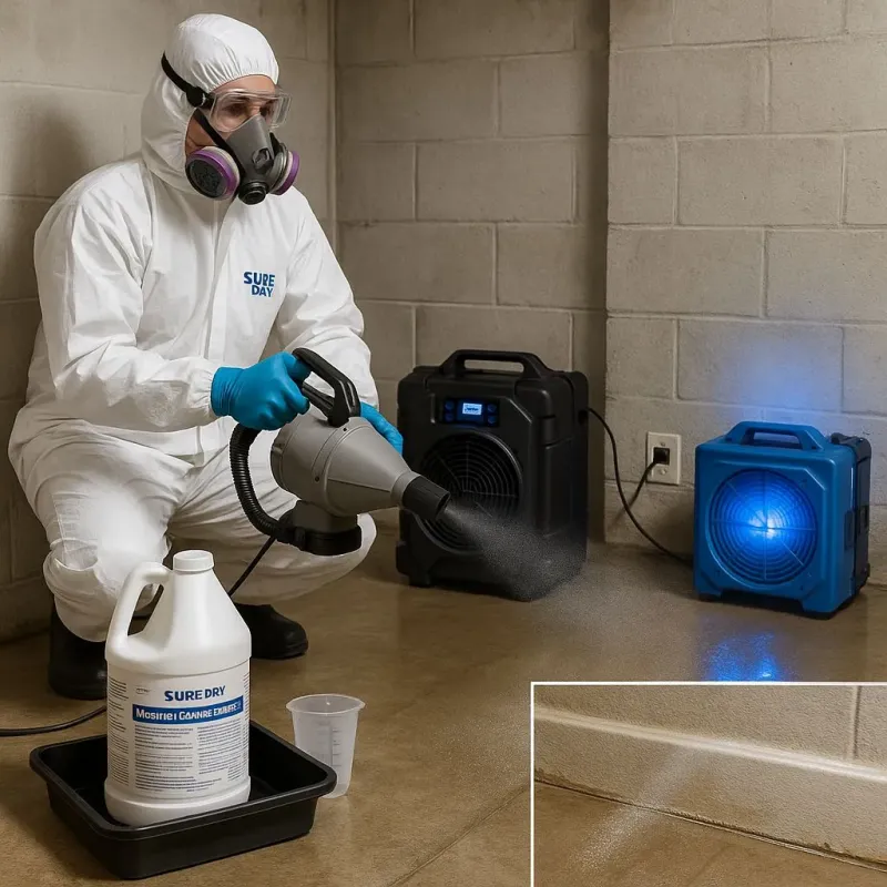 Sanitization and Odor Removal process in Lakeview, OR
